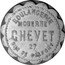 France 5 Centimes Chalon-sur-Saone. Boulangerie Moderne Chevet 1917 ND BOULANGERIE MODERNE CHEVET 27 RUE DE BELFORT coin obverse