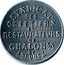 France 5 Centimes (Chalon-sur-Saone - Cafeteers and restaurants union) SYNDICAT DES CAFETIERS ET RESTAURATEURS DE CHALON S S ET ARRONDT UNY GERGY coin reverse
