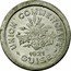 France 5 Centimes Commune of Guise 1921  UNION COMMERCIALE 1921 GUISE THEVENON coin obverse