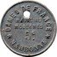 France 5 Centimes Commune of Narbonne. Magasins Modernes 1917 ND MAGASINS MODERNES DAMES DE FRANCE NARBONNE 5 C. coin obverse