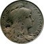 France 5 Centimes (Daniel-Dupuis Essai.Contremarced) REPUBLIQUE FRANÇAISE coin obverse