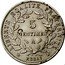 France 5 Centimes (Essai - Merley) 5 CENTIMES ESSAI LIBERTÉ ÉGALITÉ FRATERNITÉ coin reverse
