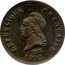 France 5 Centimes Essai piedfort by Dupre 1902 A REPUBLIQUE FRANCAISE DUPRÉ 1902 coin obverse