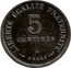 France 5 Centimes Essai by Merley. Type II. 18 Sides 1905 A LIBERTE EGALITE FRATERNITE 5 CENTIMES A ESSAI coin reverse