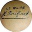 France 5 Centimes Modern Republic Decimal Coinage LE MAIRE K. BRIFFAUX coin reverse