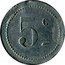 France 5 Centimes Istres. Tranchand Cantinier. Aviation ND(1917~1922) 5 C coin obverse