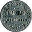 France 5 Centimes Istres. Tranchand Cantinier. Aviation ND(1917~1922) TRANCHAND CANTINIER CAMP D'AVIATION ISTRES coin reverse
