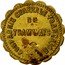 France 5 Centimes Le Havre. French General Company of Tramways ND (1916) DE TRAMWAYS CHJ COMPAGNIE GENERALE FRANCALSE coin reverse
