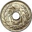 France 5 Centimes Lindauer. Essai in C 1938  RF EM LINDAUER coin obverse
