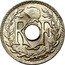 France 5 Centimes Lindauer. Essai in C. Two Dots 1938  RF coin obverse