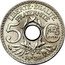 France 5 Centimes Lindauer. Essai in C. Two Dots 1938  LIBERTÉ ÉGALITÉ FRATERNITÉ 5 C MES ESSAI 1938 coin reverse