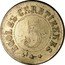 France 5 Centimes Lyon. Signum Fidei ND (1917) 5 ECOLES CHRETIENNES coin obverse