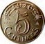 France 5 Centimes Marseille. Chambre de Commerce. Essai 1916 5 CENTIMES 1916 J GUERIИ coin obverse