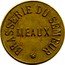 France 5 Centimes Meaux. Brasserie du Semeur ND (1917) ND (no date) MEAUX BRASSERIE DU SEMEUR coin reverse