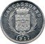 France 5 Centimes Merchants Union. Carcassonne 1917 1917 CARCASSONNE coin reverse