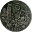 France 5 Centimes Non-perforated Essai 1910  5 C MES ESSAI 1910 A.PATEY coin reverse