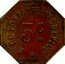 France 5 Centimes Paris. Saint-Sulpice Fountain 1917 ND 5 C A LA FONTAINE ST SULPICE coin obverse