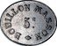 France 5 Centimes Paris. Seine. Bouillon Masson ND (1917) 5 C BOUILLON MASSON coin reverse