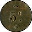 France 5 Centimes Paris. Bouillon Michon ND (1917) ND (no date) 5 C coin obverse