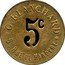 France 5 Centimes Paris. Seine. Blanchard ND (1917) 5 C G. BLANCHARD 6, RUE DE HANOVRE coin obverse