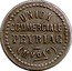 France 5 Centimes Peyriac. Aude. Trade Union 1917 UNION COMMERCIALE PEYRIAC (M VOIS) coin reverse