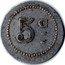 France 5 Centimes Peyriac. Trade Union ND (1917) 5C coin obverse