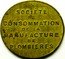 France 5 Centimes Plombieres les Bains 1915 ND SOCIÉTÉ DE CONSOMMATION DE LA MANUFACTURE DE PLOMBIERES coin obverse