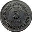 France 5 Centimes (Poissy (Seine-et-Oise)) 5 C 1918 UNION DUCOMMERCE & DE L'INDUSTRIE coin obverse