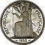 France 5 francs Essai by Delannoy 1933  KM# E66 REPVBLIQVE FRANÇAISE 1933 M.DELANNOY coin obverse