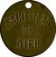 France 5 Francs Lyon. Saint-Jean de Dieu 1917 ND Without triangle SAINT-JEAN DE DIEU coin obverse