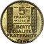 France 5 Francs (Pattern of Turin) ESSAI 5 FRANCS 1933 LIBERTE EGALITE FRATERNITE 24 MM. - 6 GR. coin reverse