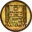 France 5 Francs (Turin. Essai) 5 FRANCS 1929 LIBERTE EGALITE FRATERNITE ESSAI coin reverse