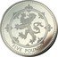 UK 5 Pounds (Scottish Lion) FIVE POUNDS coin reverse