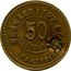 France 50 Centimes (Lyon. Bernard Levy & Cie) 50 CENTIMES BERNARD LEVY & CIE- CONTROLE BL coin obverse