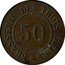 France 50 Centimes (Lyon. Brasserie des Trois Fleurs) 50 BRASSERIE DES TROIS FLEURS coin obverse