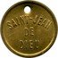 France 50 Centimes (Lyon. Saint-Jean de Dieu) SAINT-JEAN DE DIEU coin obverse