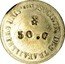 France 50 Centimes (Lyon. United Workers Society) SOCIETE DES TRAVAILLEURS UNIS LYON 50. C coin obverse