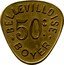 France 50 Centimes (Paris. Bellevilloise Boyer) 50 C. BELLEVILLOISE BOYER coin obverse