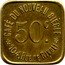 France 50 Centimes (Paris. Cafe du Nouveau Siecle) 50 C. CAFÉ DU NOUVEAU SIÈCLE 104, RUE DE RIVOLI coin obverse
