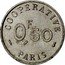 France 50 Centimes (Paris. Coins and Medals Workshop Cooperative) COOPÉRATIVE PARIS 0,50 F coin obverse