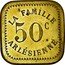 France 50 Centimes (The Arlesian Family. Arles) 50 C. LA FAMILLE ARLÈSIENNE coin obverse