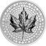 Canada 50 Dollars Maple Leaf 35th Anniversary 2023 Ultra High Relief CANADA FINE SILVER 5 OZ ARGENT PUR 9999 coin reverse