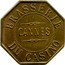 France 60 Centimes (Cannes. Brasserie du Casino) CANNES BRASSERIE DU CASINO coin obverse