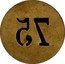 France 75 Centimes (Paris. G. Blanchard)  coin reverse