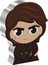 Niue Two Dollars (Chibi Coins. Anakin Skywalker)  coin reverse