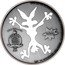 Niue Two Dollars Wile E. Coyote 2023  LOONEY TUNES AND ALL RELATED CHARACTERS AND ELEMENTS © & ™ WARNER BROS. ENTERTAINMENT INC. (S23) 1 OZ 999 FINE SILVER TWO DOLLARS PUBLIC SEAL OF NIUE ATUA NIUE TUKULAGI 2023 coin obverse