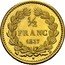 France 1/2 Franc (Louis Philippe Pattern) 1/2 FRANC 1837 B coin reverse
