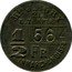 France 1/2 Franc Paris. Maison J. Bory 1917 ND 1/2 FR MON- J. BORY 21 R. TEMPLE EN MARCHANDISES 564 coin reverse