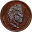 France 1 Centime (Louis-Philippe I. Pattern of Domard) LOUIS PHILIPPE I ROI DES FRANÇAIS DOMARD. F coin obverse