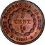 France 1 Centime (Louis-Philippe I. Pattern of Domard) DIEU PROTÉGE LA FRANCE. 1 CENT. ESSAI A coin reverse